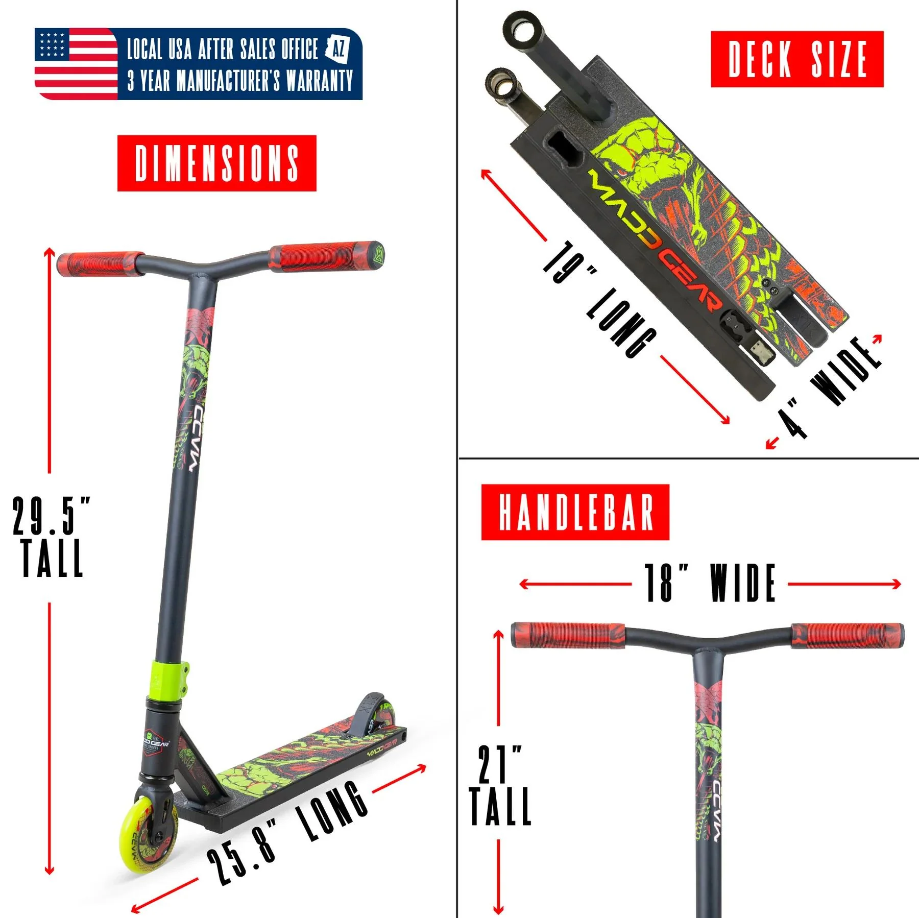 Madd Gear MG2 Obsidian Pro Scooter - Image 15