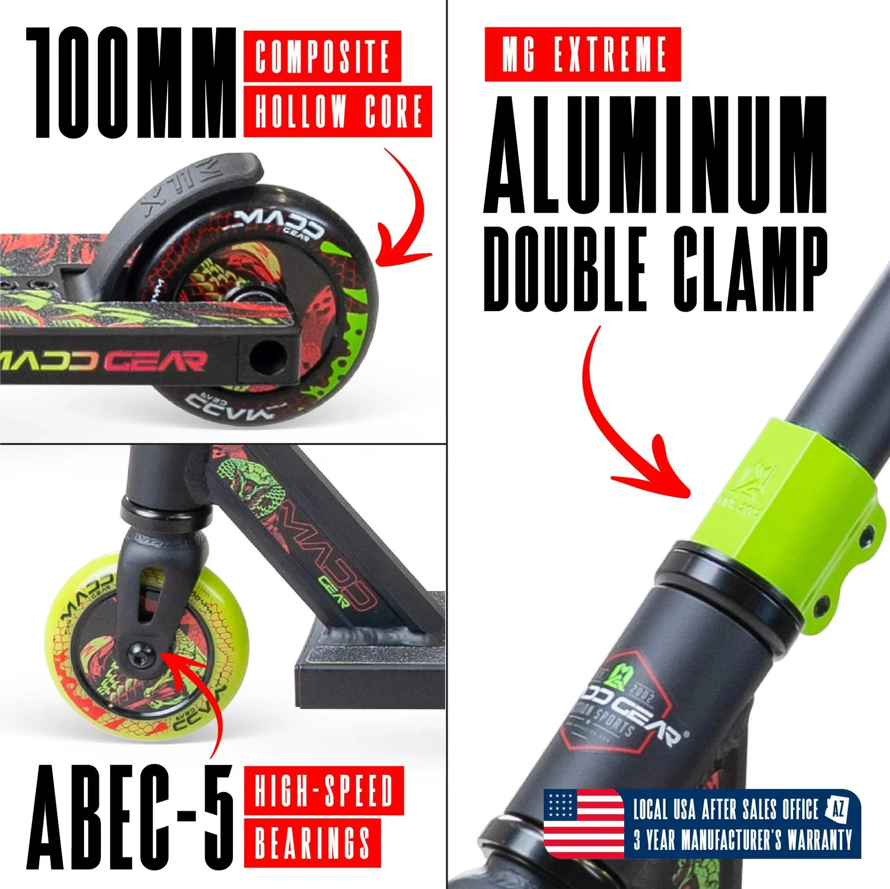 Madd Gear MG2 Obsidian Pro Scooter - Image 17