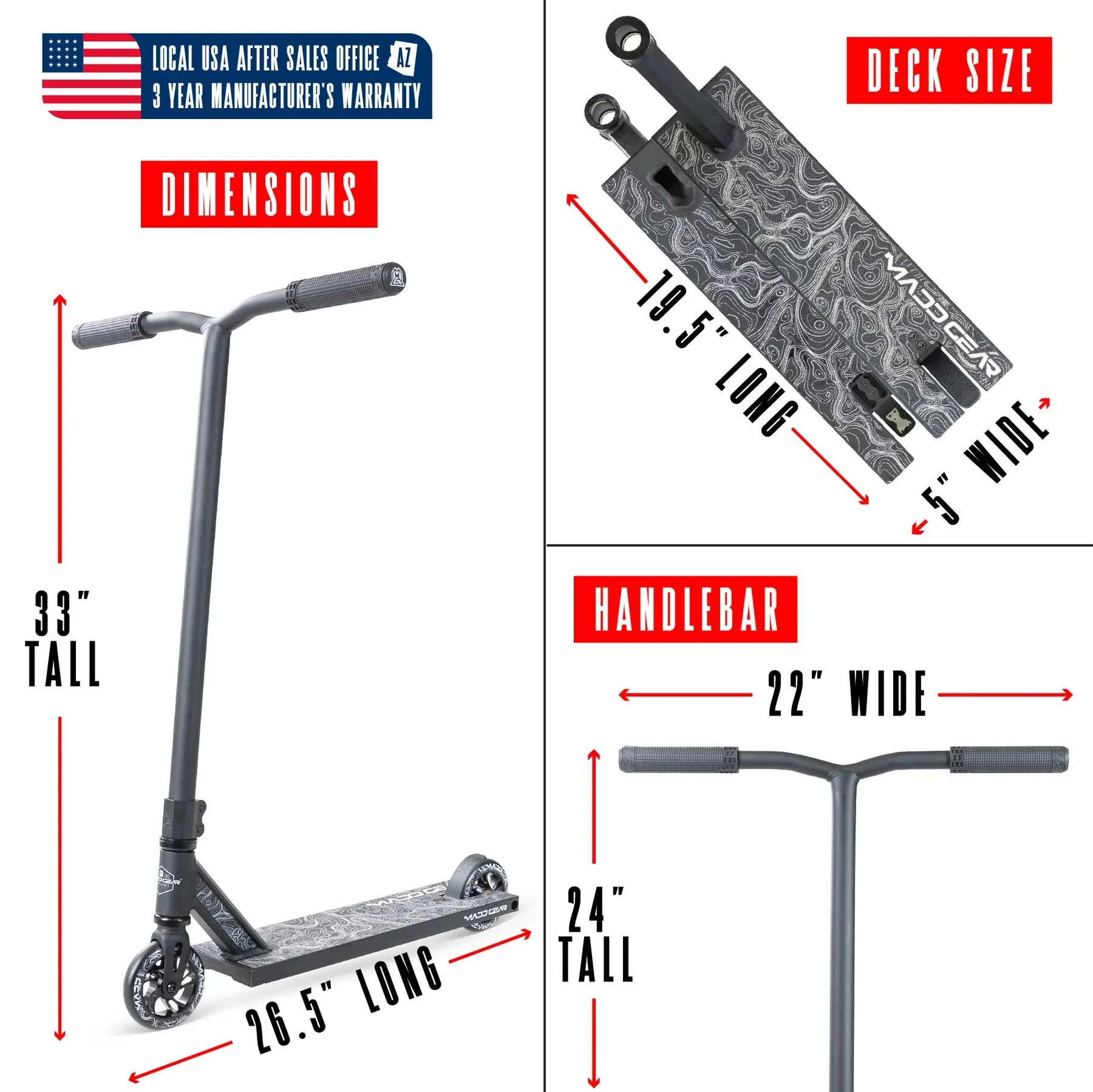 Madd Gear MG4 Titan Pro Scooter - Image 9
