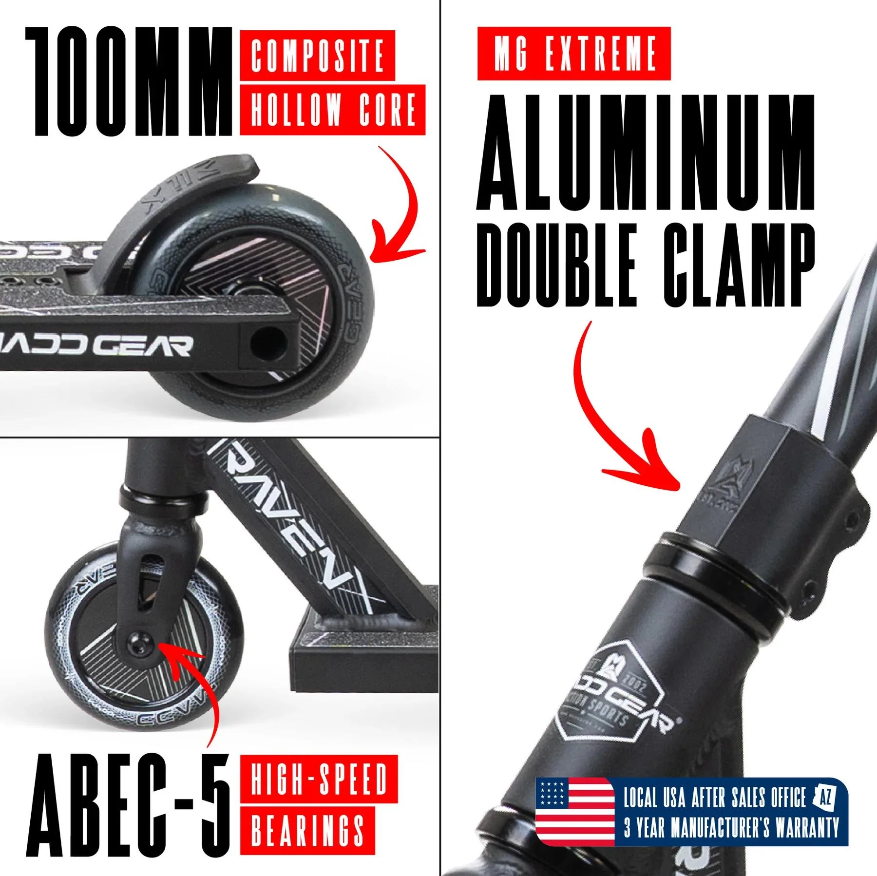 Madd Gear Pro Scooter - Raven - Image 12