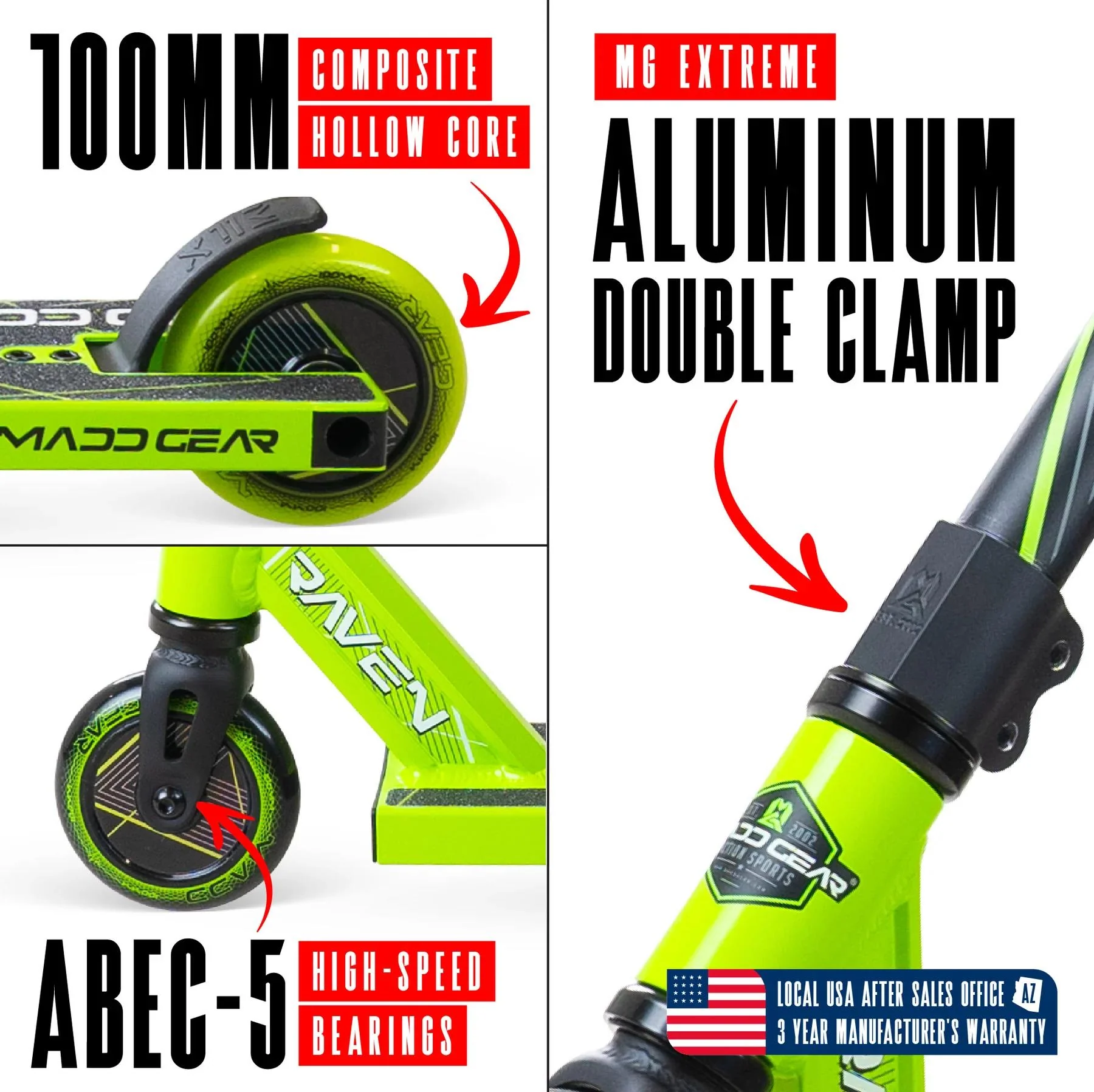 Madd Gear Pro Scooter - Raven - Image 3