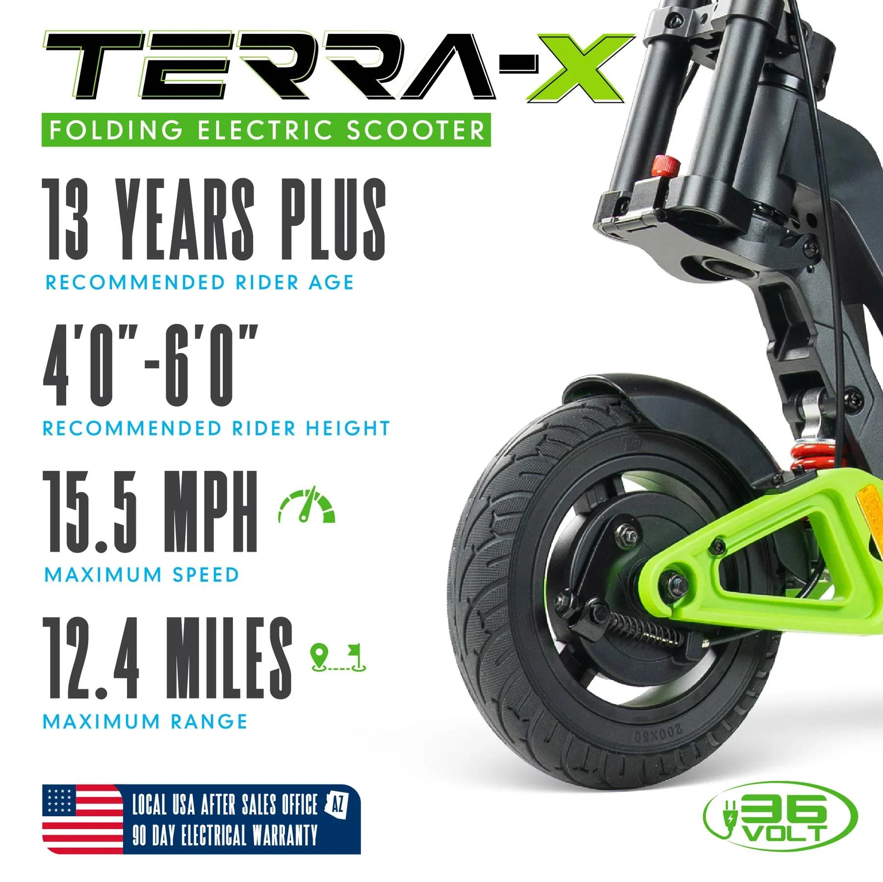 Madd Gear Terra X Electric Scooter - Image 7