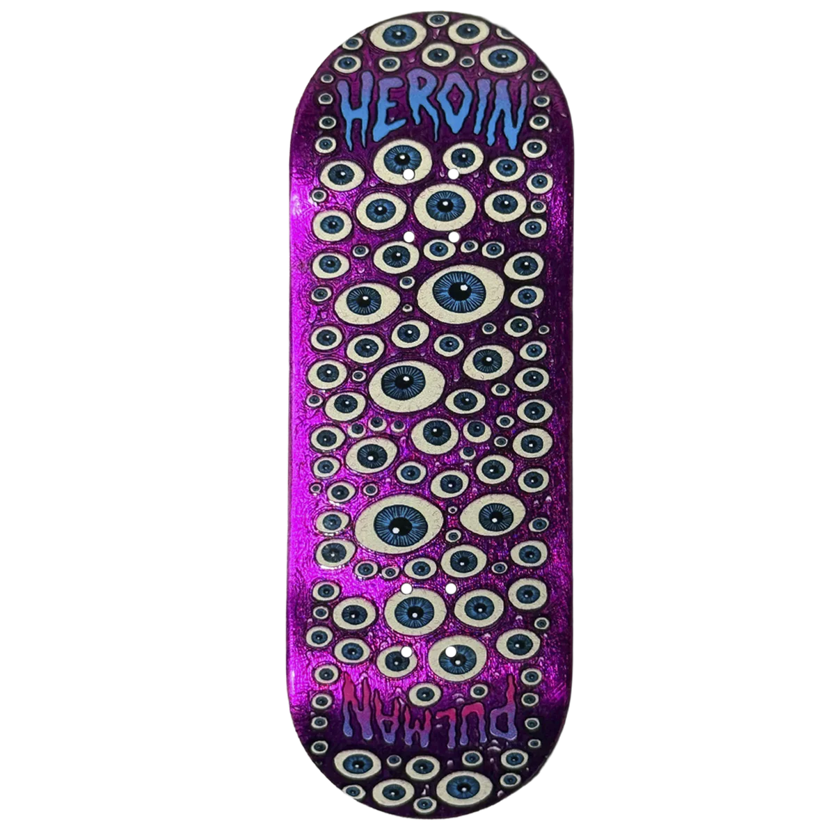Maple Lab Fingerboard Deck - Chris Pulman Eyes Foil