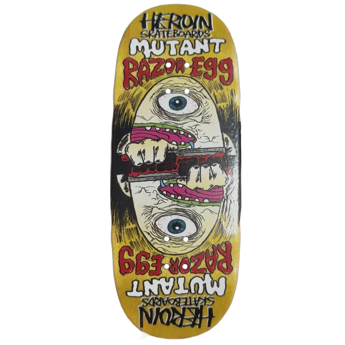 Maple Lab Fingerboard Deck - Mutant Razor Egg