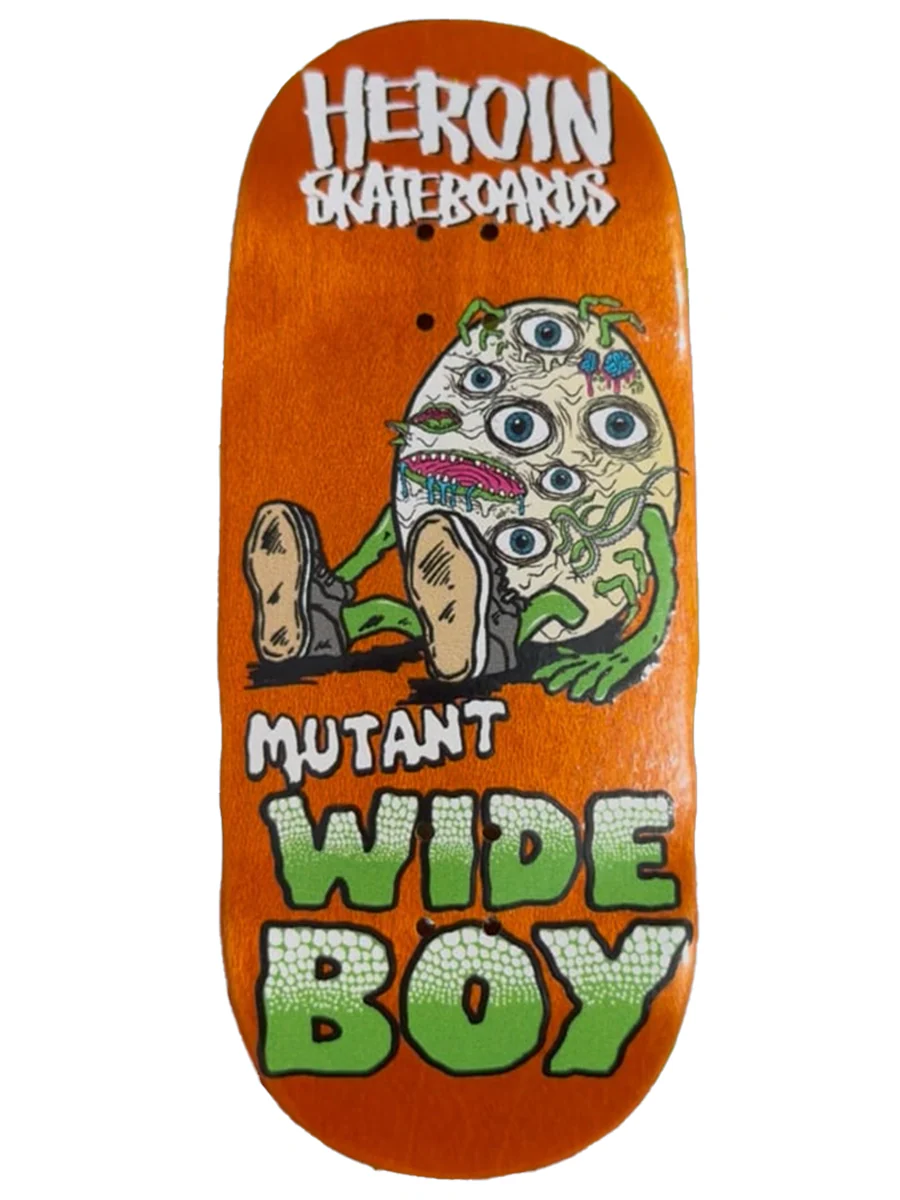 Maple Lab Fingerboard Deck - Mutant Wideboy - Image 2