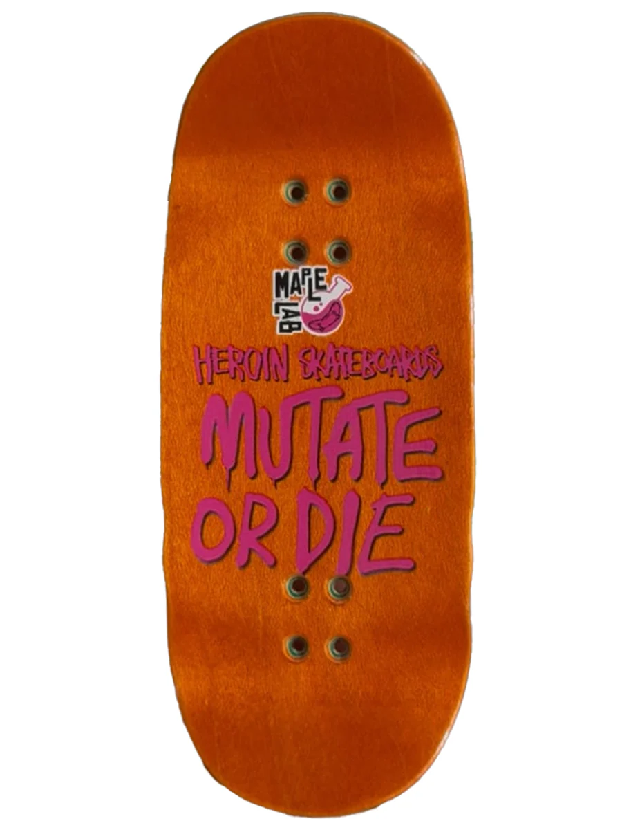 Maple Lab Fingerboard Deck - Mutant Wideboy - Image 3