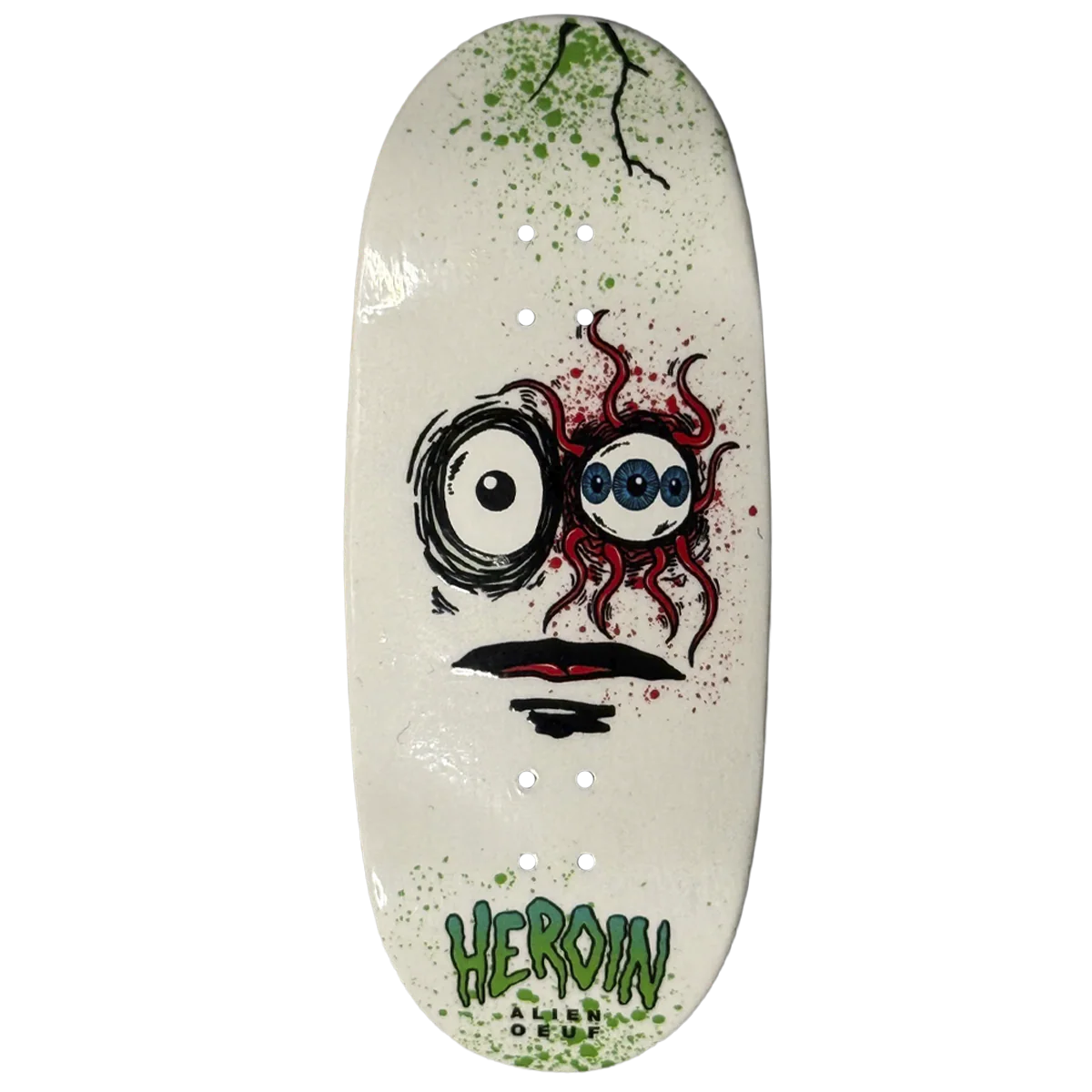 Maple Lab Fingerboard Deck - Space Egg 3