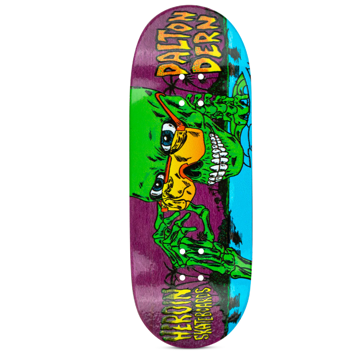 Maple Lab Fingerboard Deck - Dalton Dern Skelleton