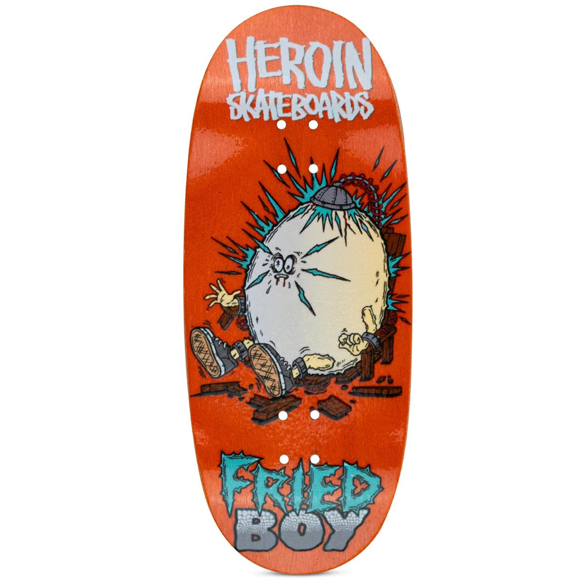 Maple Lab Fingerboard Deck - Fried Boy - Image 4