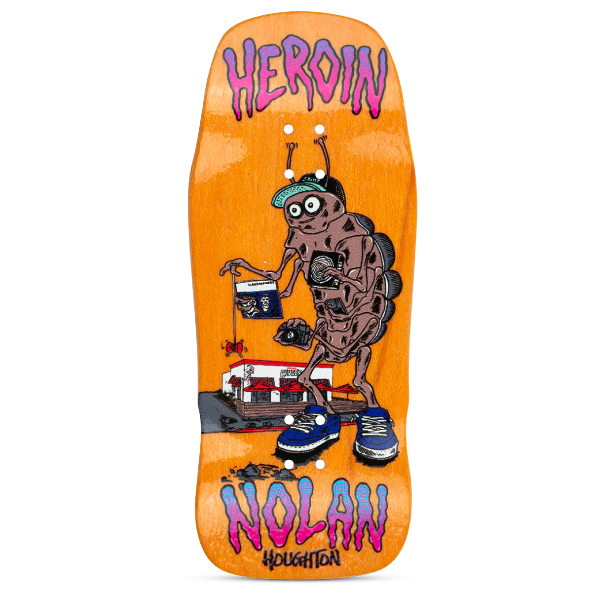 Maple Lab Fingerboard Deck - Nolan Bug
