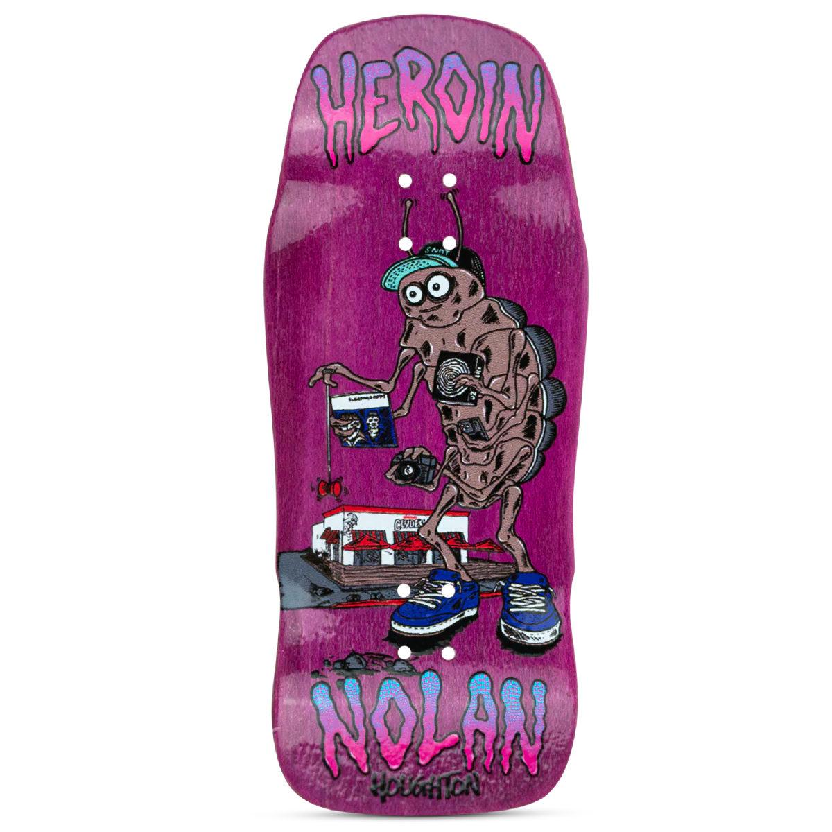 Maple Lab Fingerboard Deck - Nolan Bug - Image 2