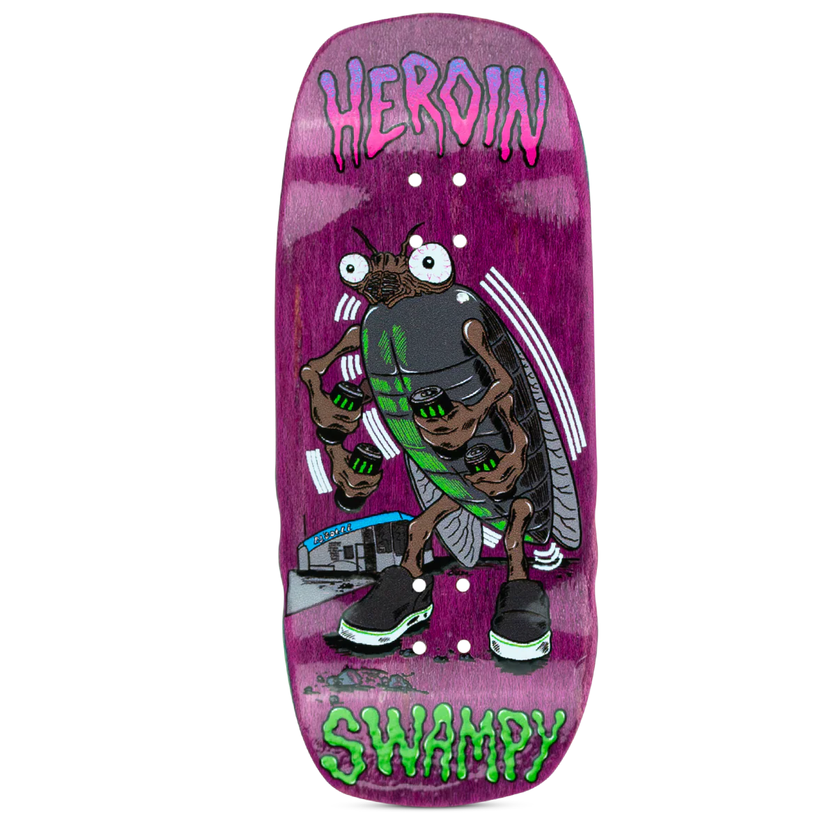 Maple Lab Fingerboard Deck - Swampy Bug