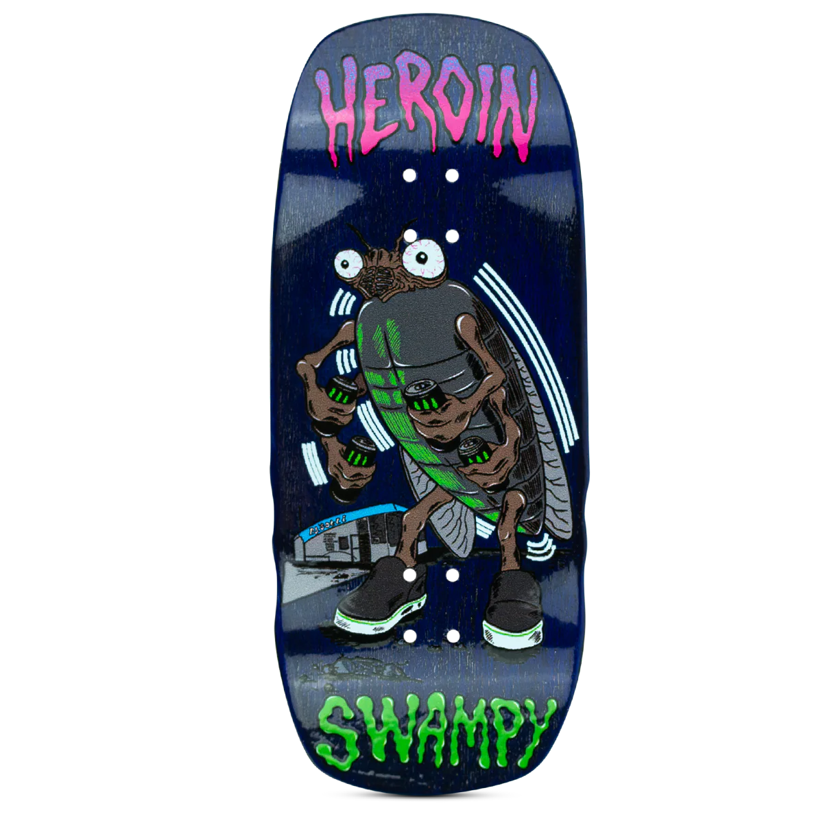 Maple Lab Fingerboard Deck - Swampy Bug - Image 2
