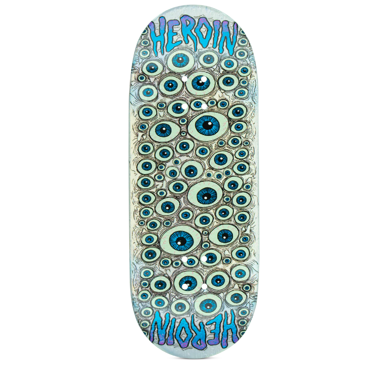 Maple Lab Fingerboard Deck - Symmetrical Popsicle Eyes - Image 2