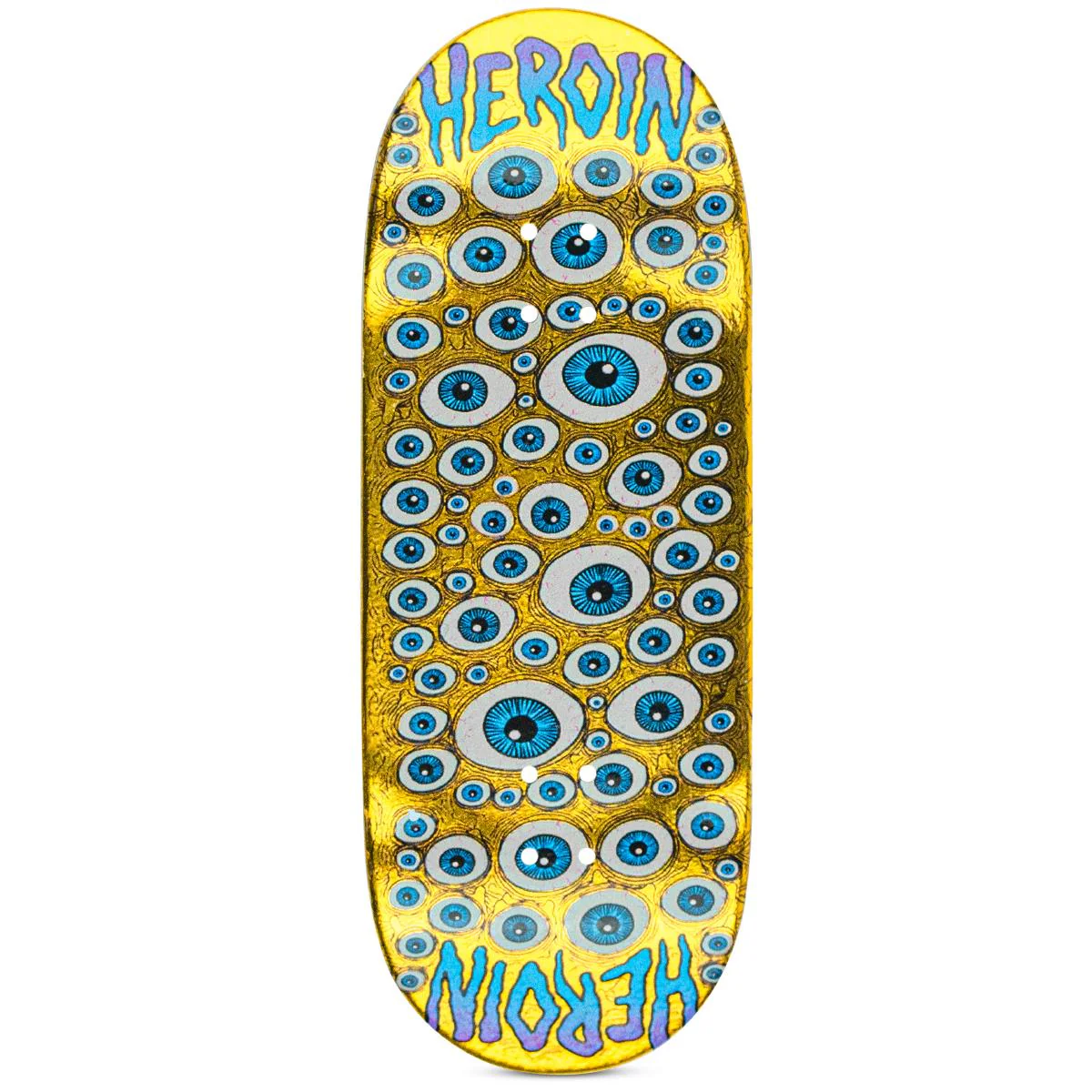 Maple Lab Fingerboard Deck - Symmetrical Popsicle Eyes - Image 3