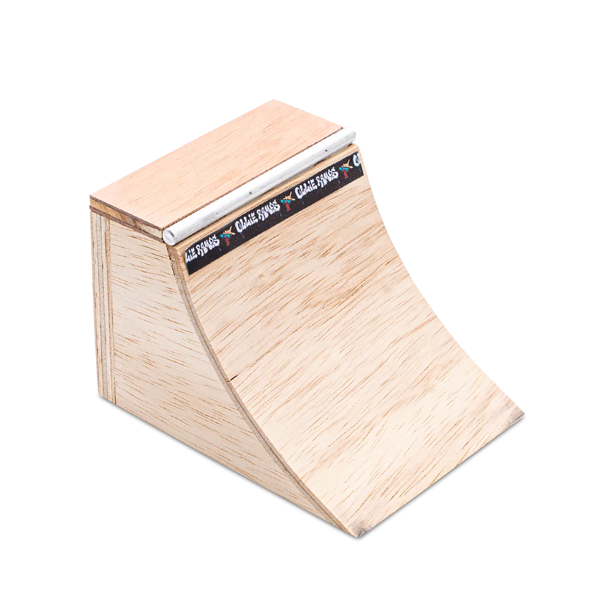Ollie Fingerboard Ramp - Pocket Quarter