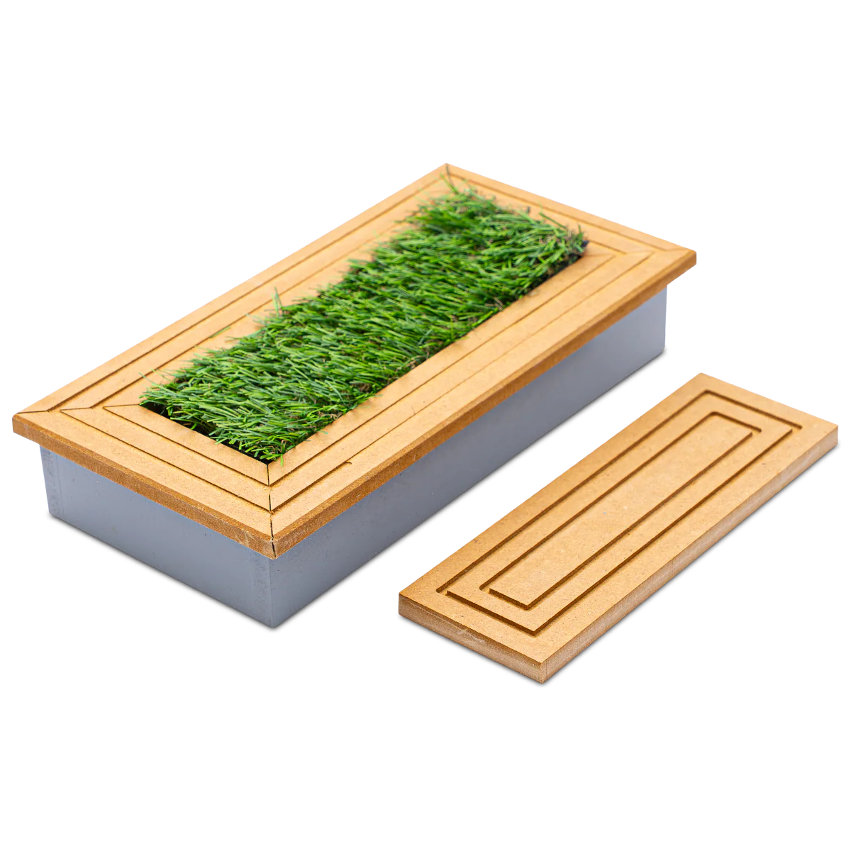 Ollie Fingerboard Ramp - Solid Planter Box