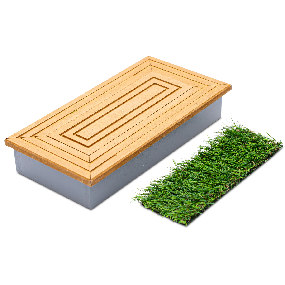 Ollie Fingerboard Ramp - Solid Planter Box - Image 2