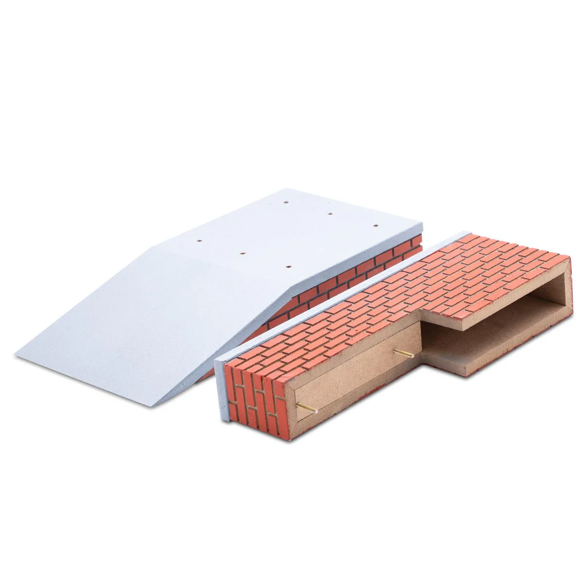 Ollie Fingerboard Ramps - Brick Spot - Image 4