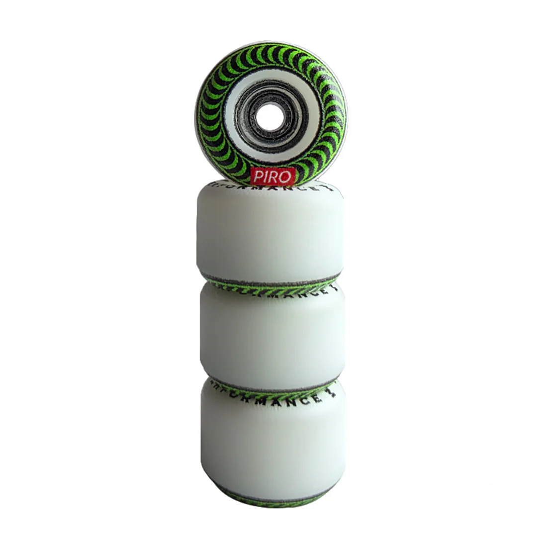 Piro Performance Graphic Fingerboard Wheels - Spiral - Image 3
