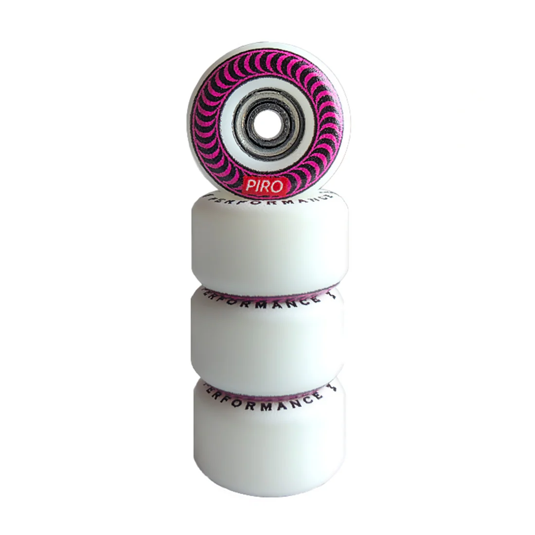 Piro Performance Graphic Fingerboard Wheels - Spiral - Image 4