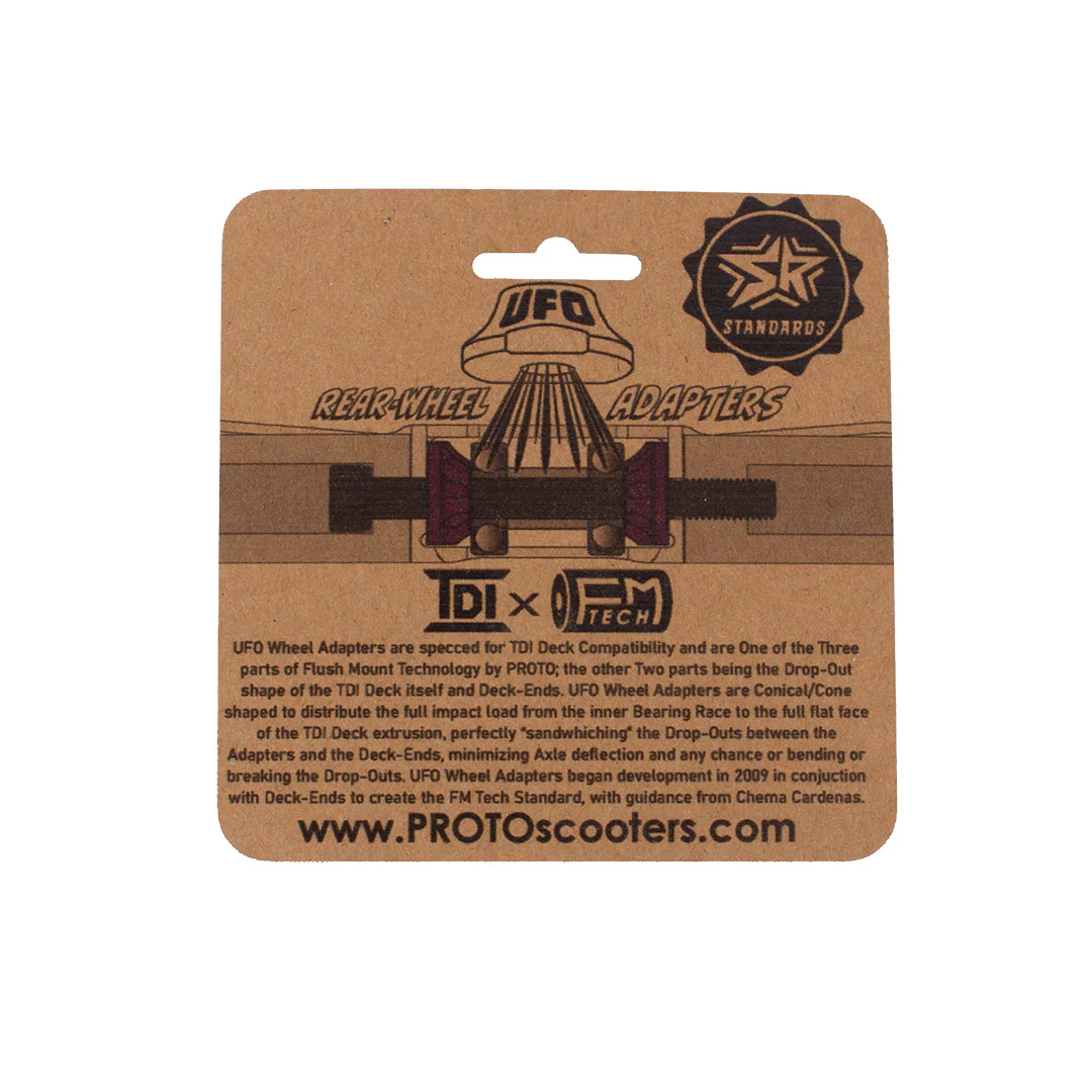 PROTO UFO Rear Wheel Adapters - 24mm - Image 4
