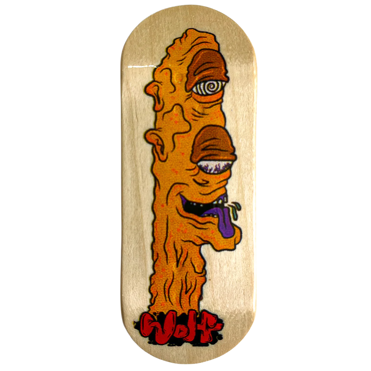 Red Wolf Fingerboard Deck - Mutant
