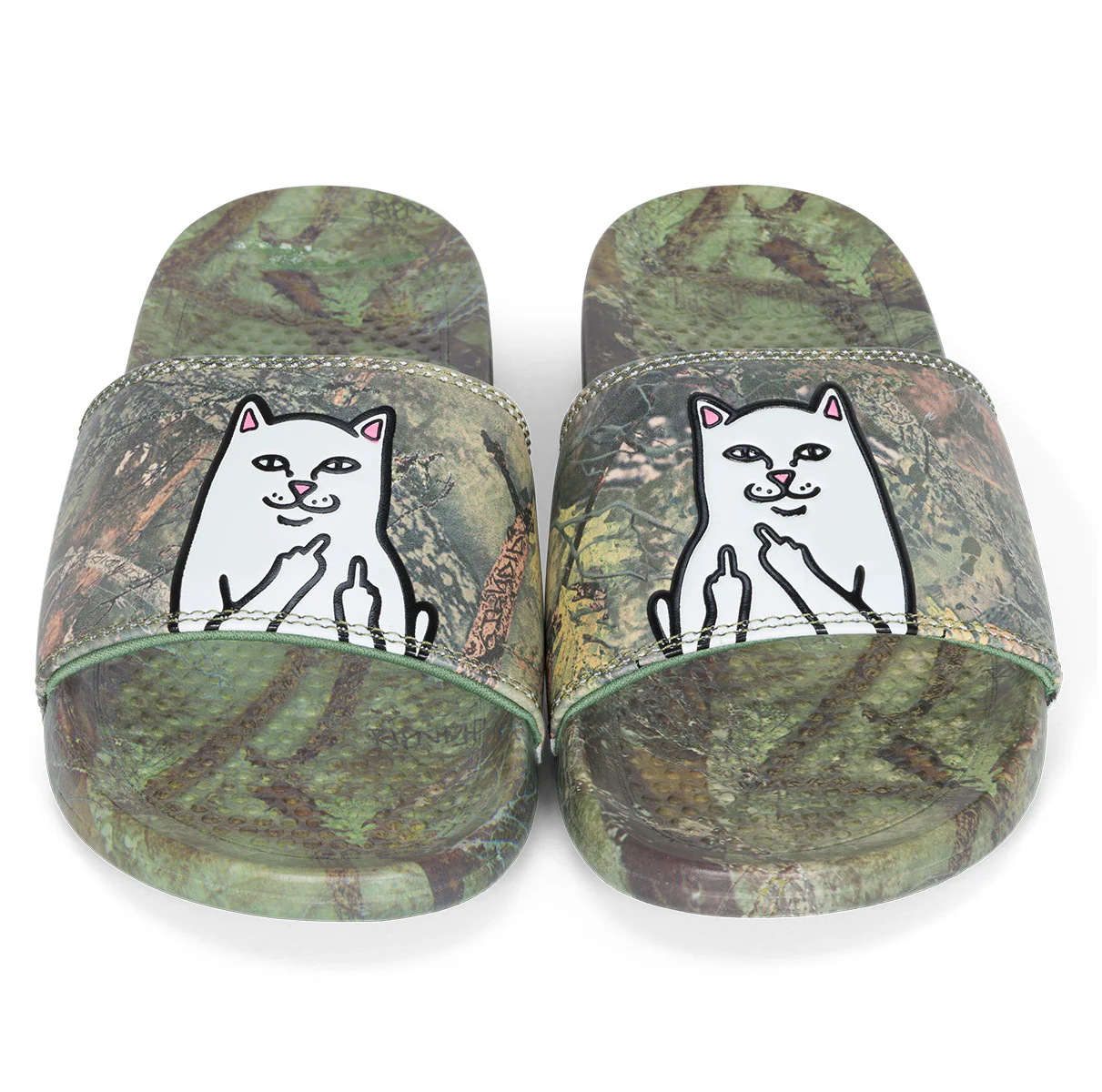 RIPNDIP Lord Nermal Tree Camo Slides
