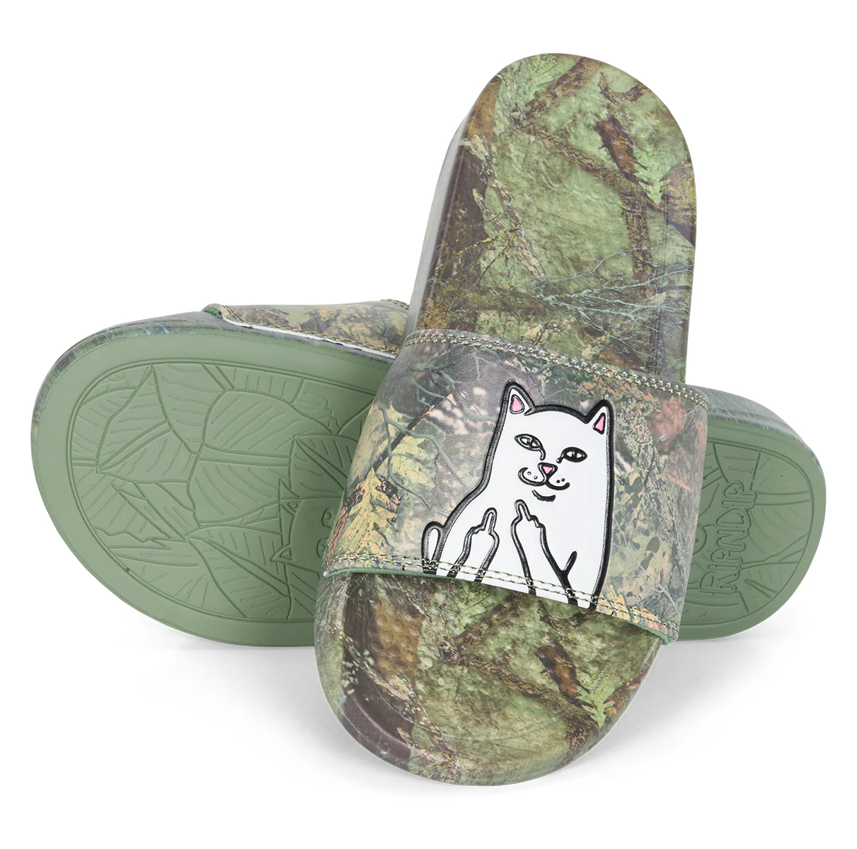 RIPNDIP Lord Nermal Tree Camo Slides - Image 3