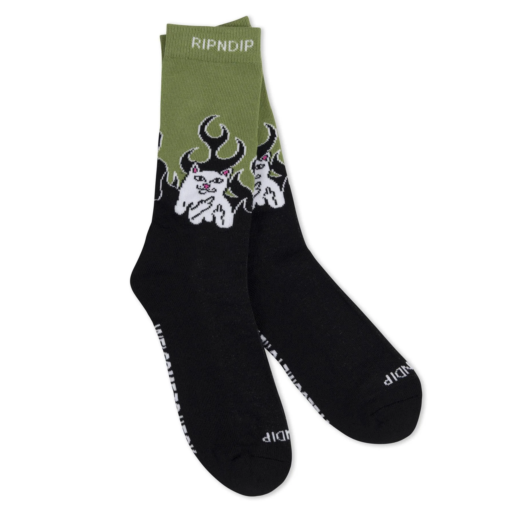 RIPNDIP Welcome to Heck Socks - Image 3
