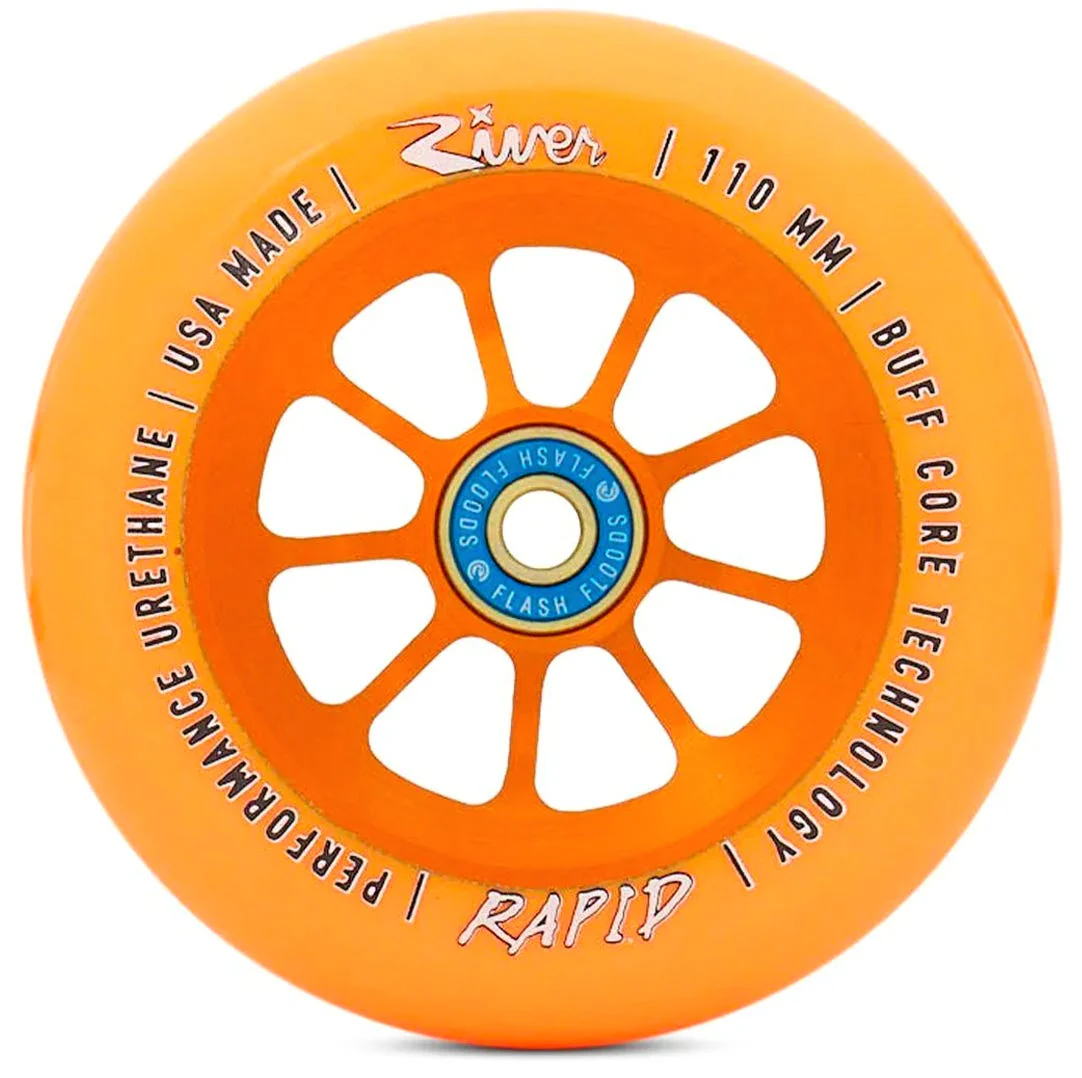River Sunset Rapids Wheels