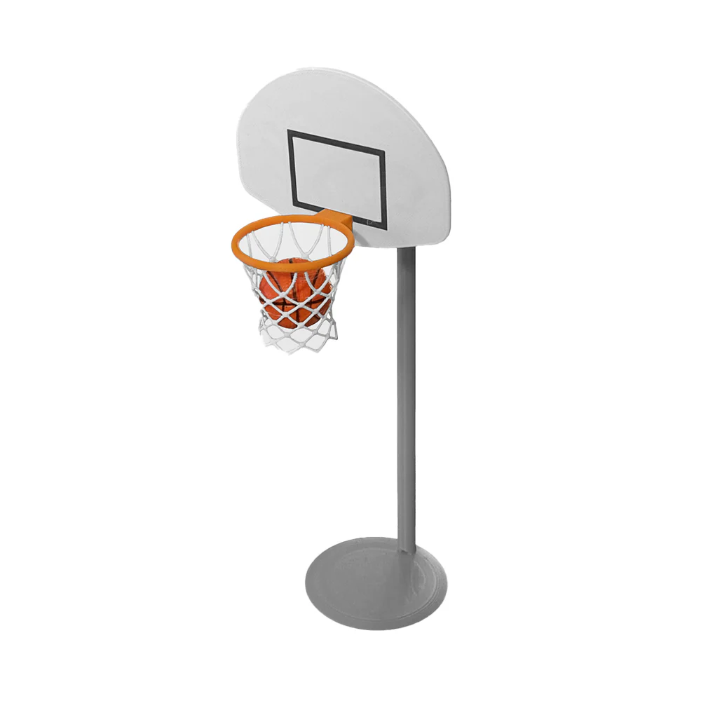 Silent Obstacles Fingerboard Ramp - Basketball and Hoop - Image 2