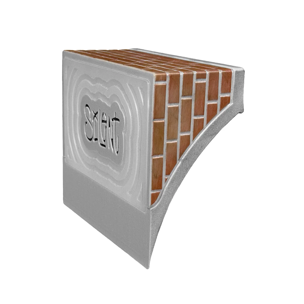 Silent Obstacles Fingerboard Ramp - Silent Quarter Pipe - Image 2