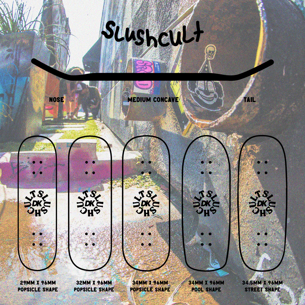 Slushcult Fingerboard Deck - Chill to the Bone - Image 2