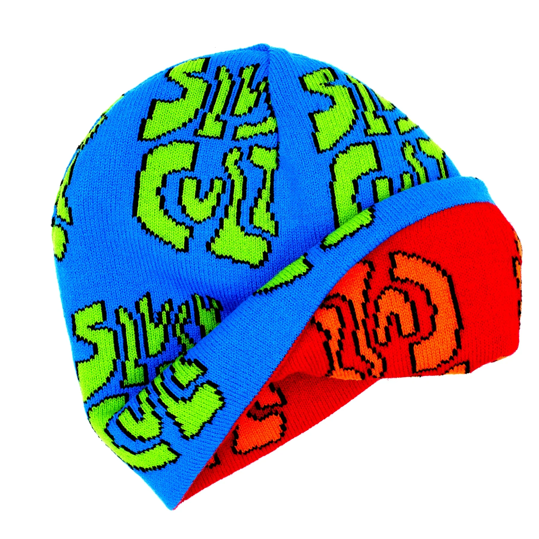 Slushcult Reversible Skull Cap Beanie - Image 3