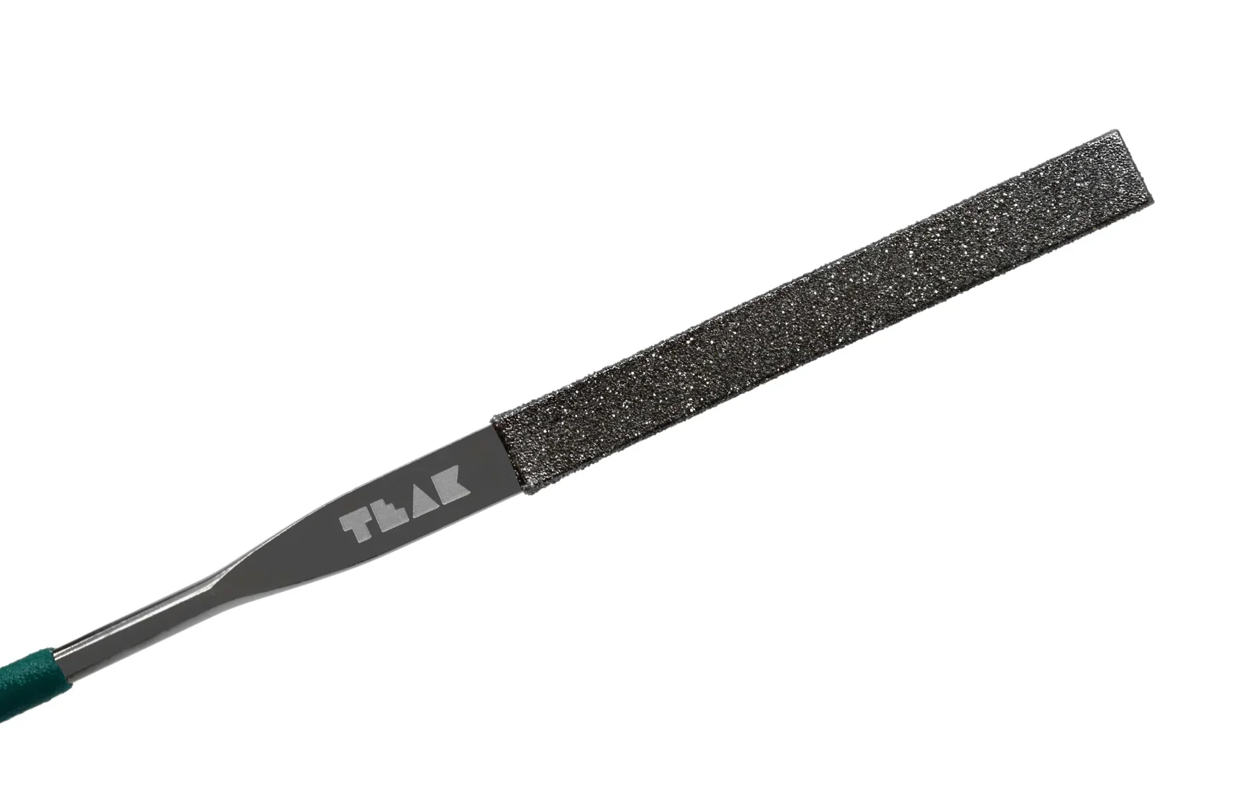Teak Tuning Pro Diamond Encrusted Needle File - Logo Engraved w/ Rubber Handle - Image 2