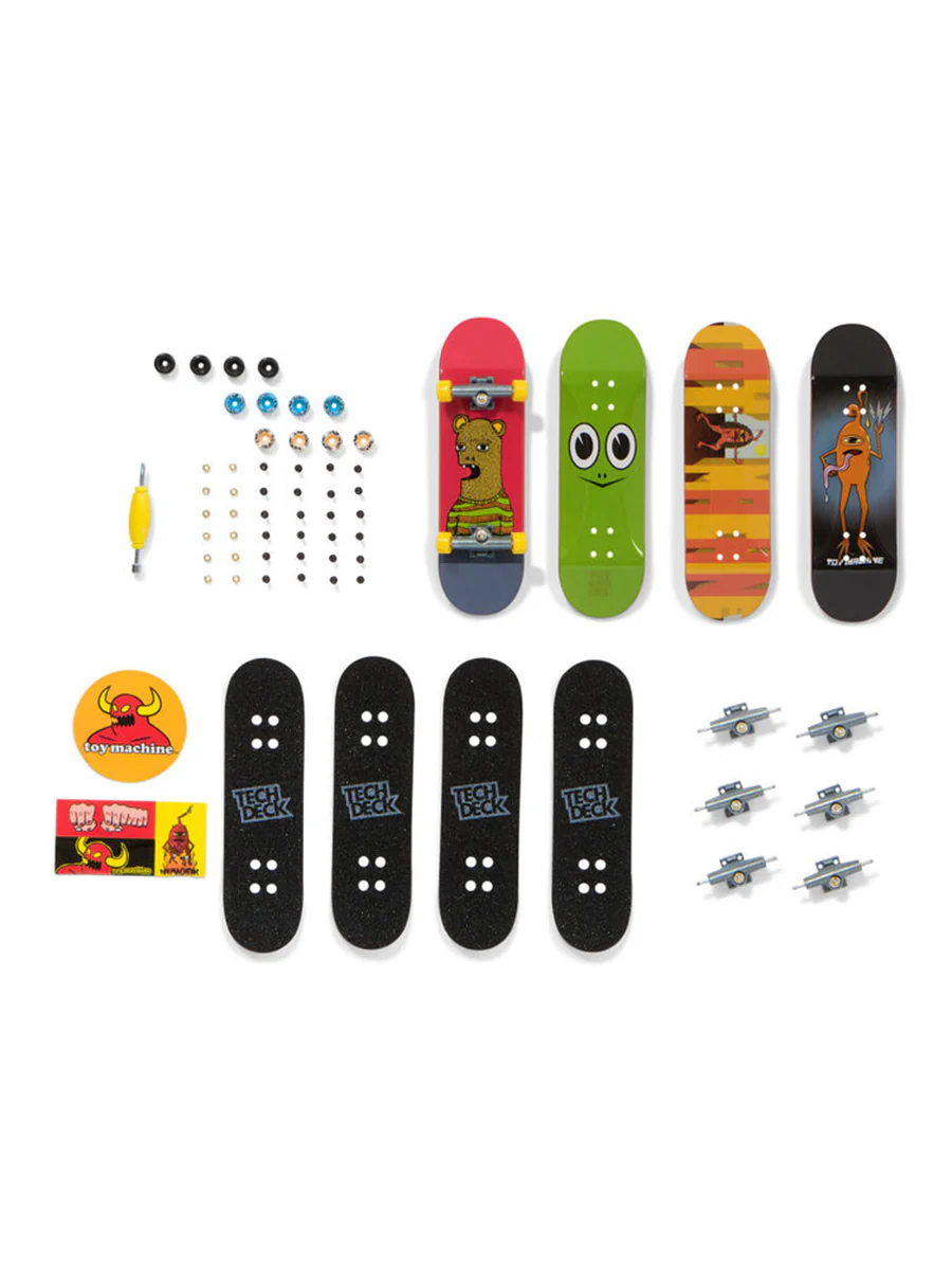Tech Deck 4-Pack Fingerboard Complete - Image 2