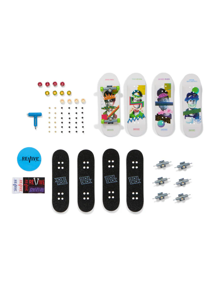 Tech Deck 4-Pack Fingerboard Complete - Image 6