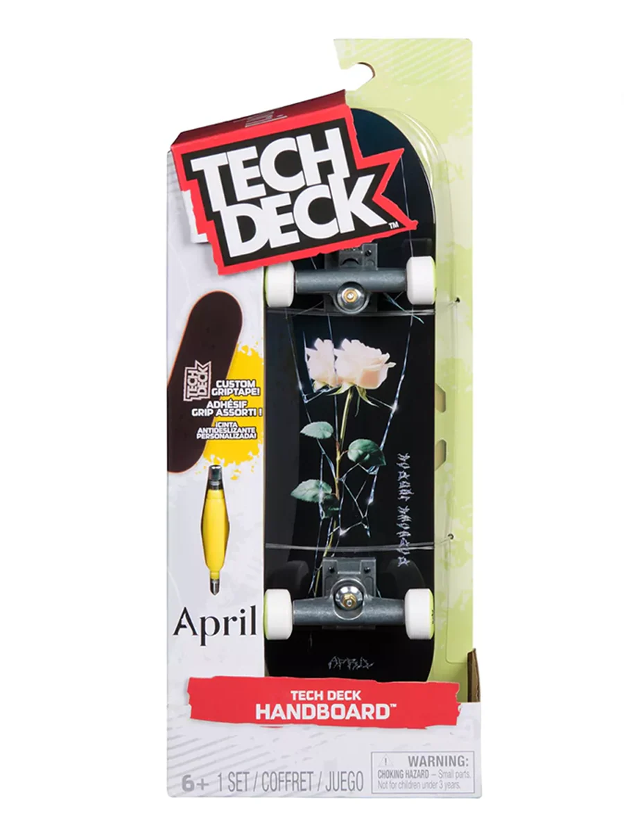 Tech Deck Handboard Complete - April Dashawn Cracked Glass - Image 2