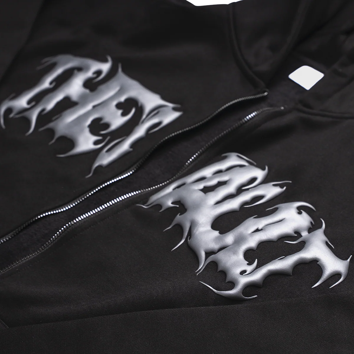 TV Split Thorn Zip Up Hoodie - Image 2