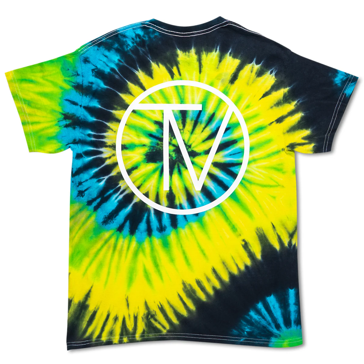 TV Tropical Tie Dye T-Shirt - Image 4