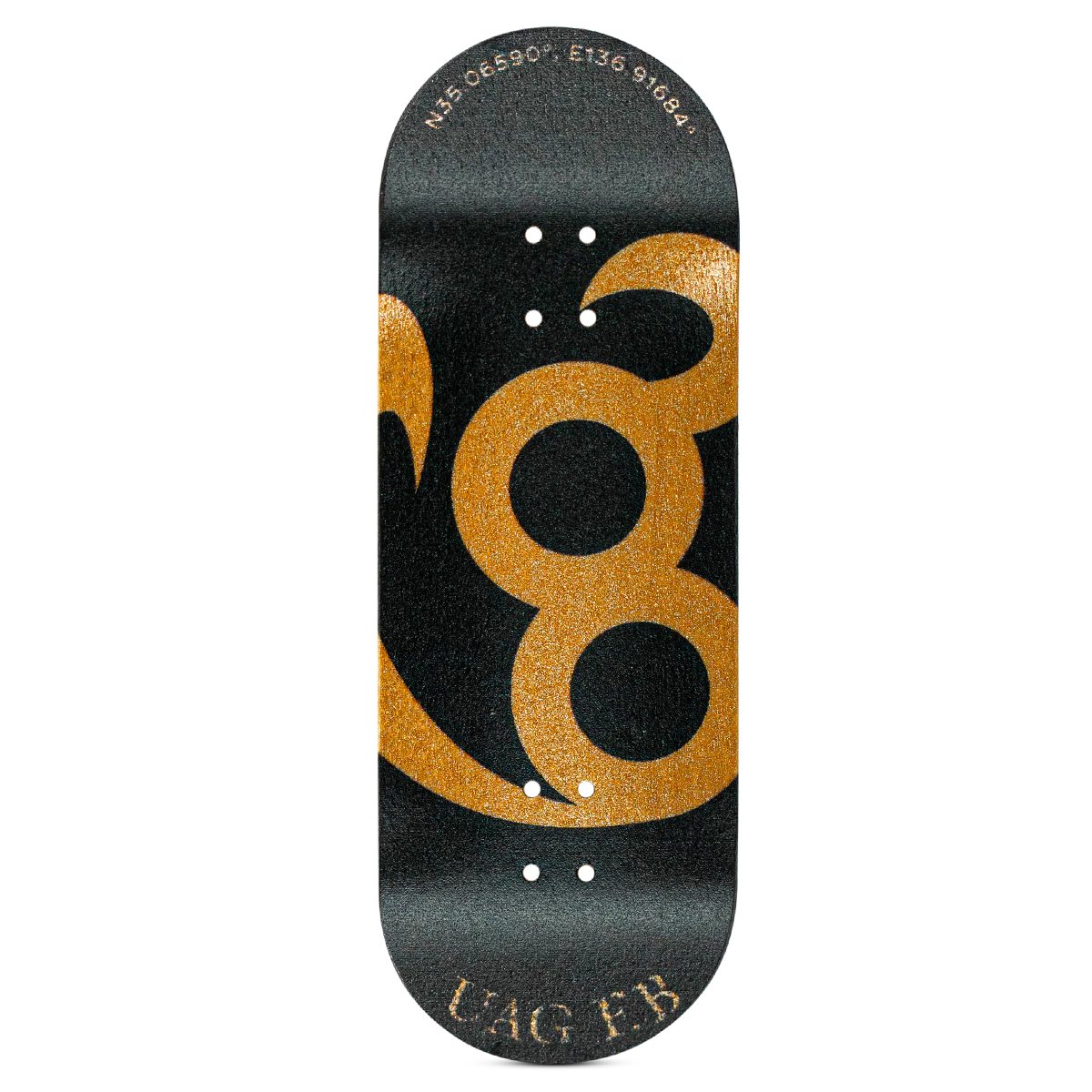 UAG Fingerboard Deck - Overflow Logo