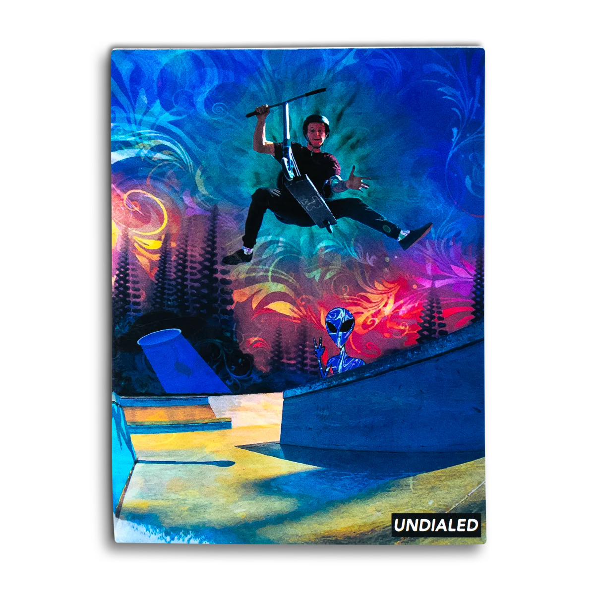 Undialed Space Clayton Sticker
