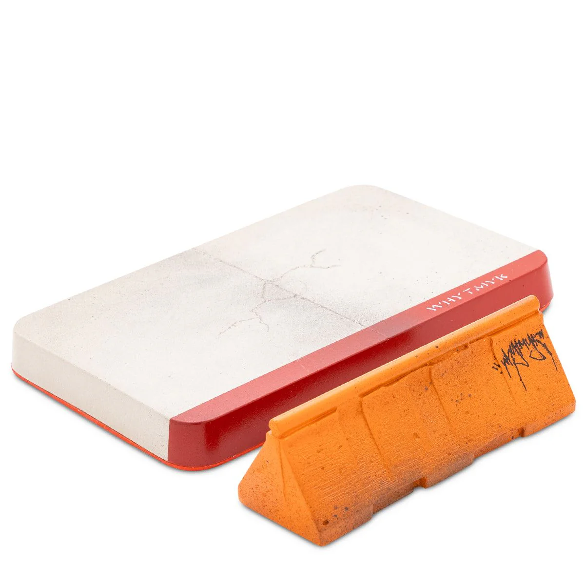 WhytMykConcrete Fingerboard Ramp - 2 Piece Combo - Image 2