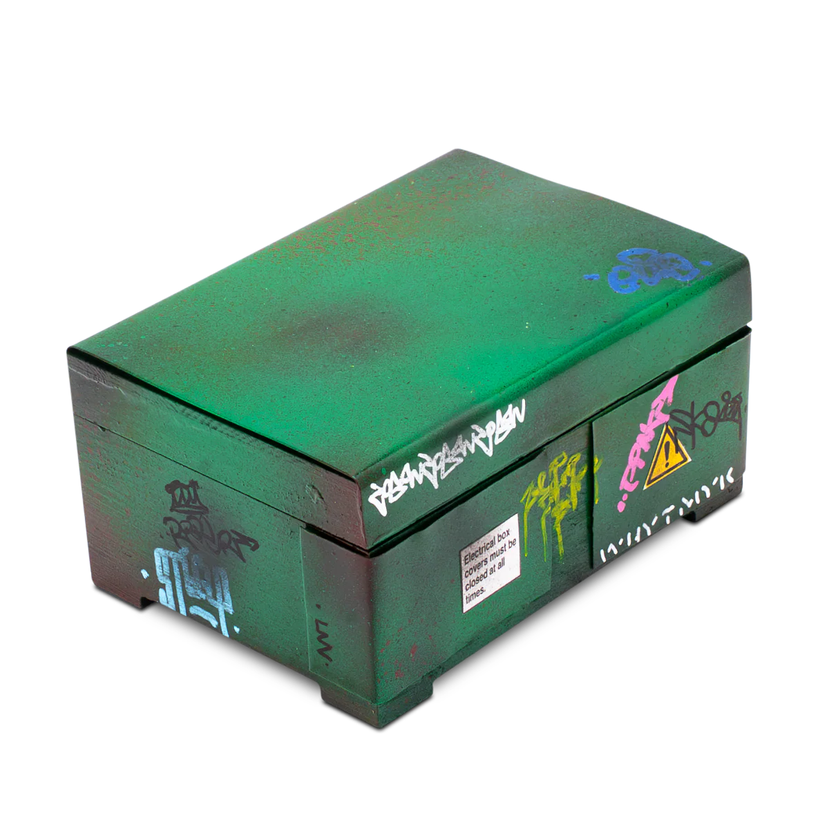 WhytMykConcrete Fingerboard Ramp - Electrical Storage Box