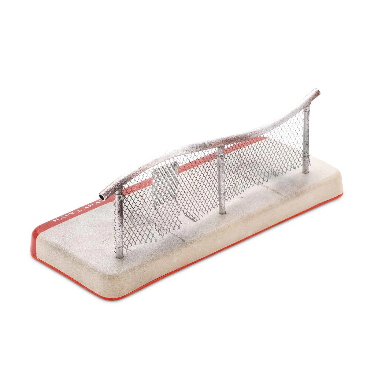 WhytMykConcrete Fingerboard Ramp - High Tide Fence with Sidewalk - Image 2